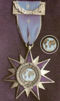 Изображение награды : нагрудный (наградной) знак "Звезда голубой планеты"