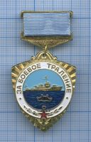 Изображение награды : нагрудный (наградной) знак "За боевое траление"