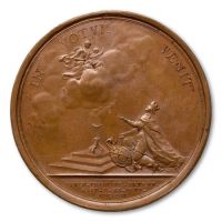 Изображение награды : настольная медаль "На рождение Великого Князя Павла Петровича"